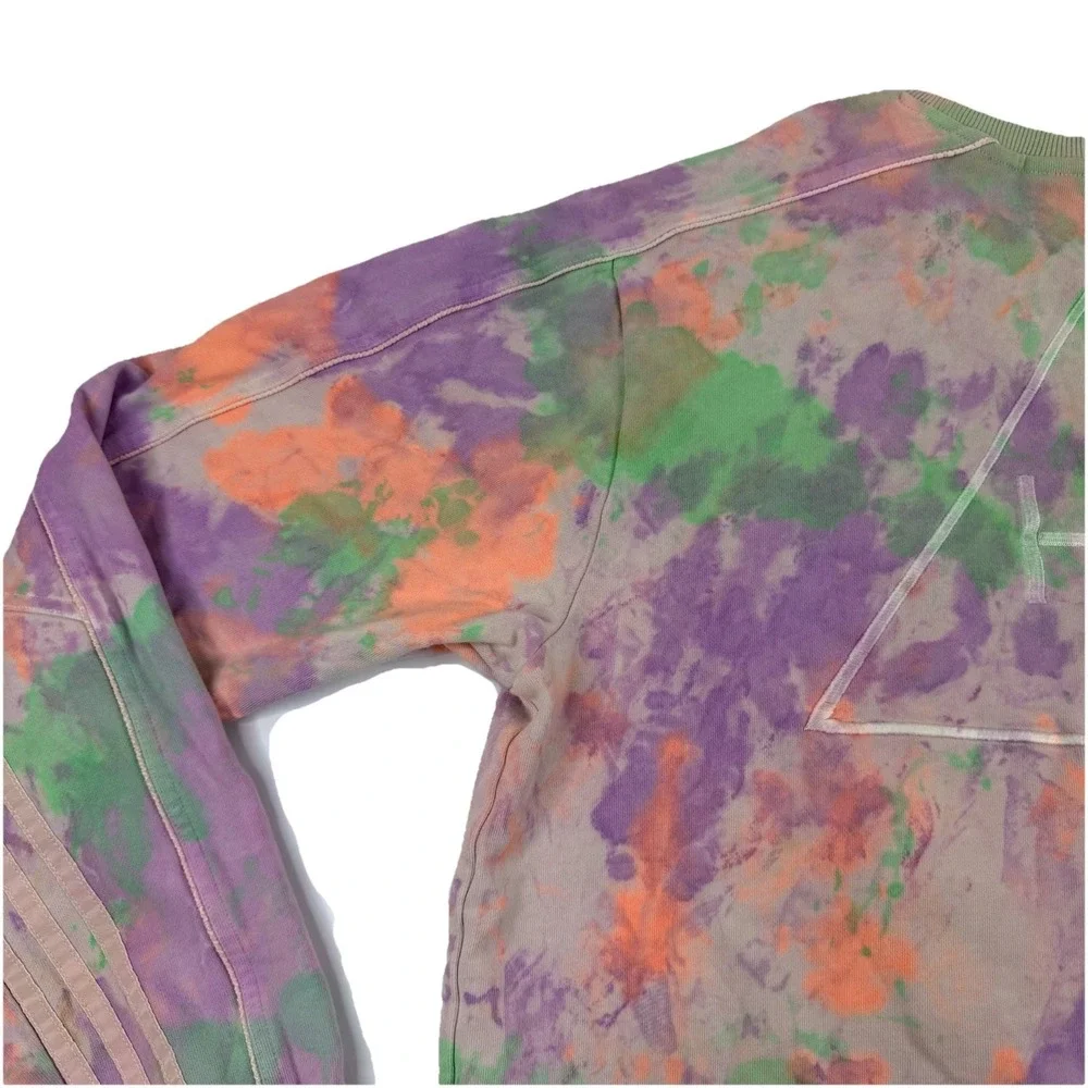 Pharrell Williams x Adidas Hu Holi Crew Neck Sweatshirt Tie Dye Men's Medium